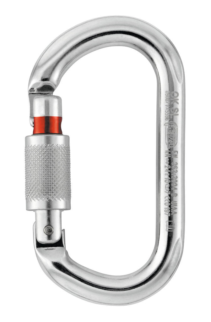 Petzl OK Oval-shaped carabiner